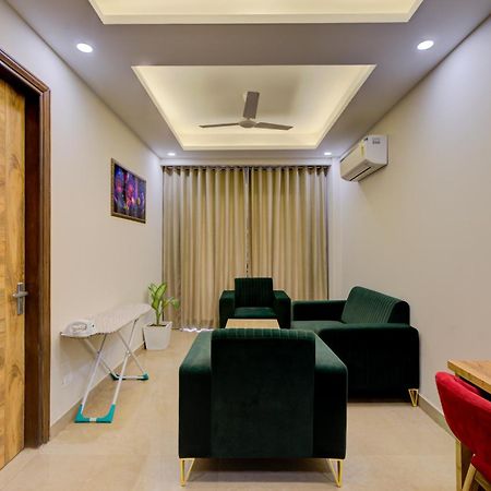 1 Bhk Serviced Apartments Near Millennium City Centre Gurugram With Private Washing Machine Gurgaon Exterior photo